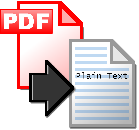 convert pdf to text free online